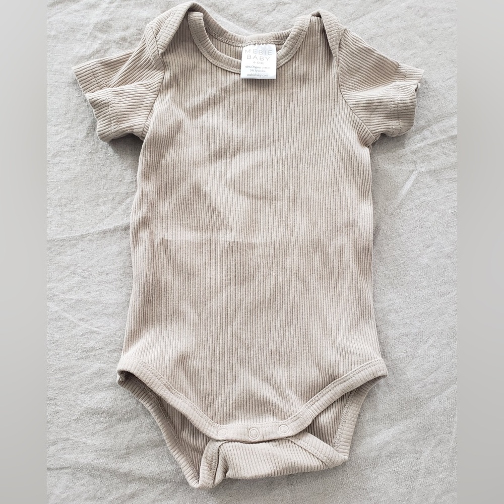 Mebie Baby Organic Cotton Bodysuit - gender neutral